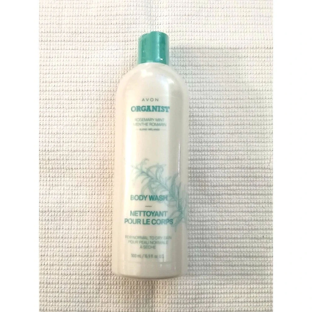 AVON Organist Rosemary Mint Body Wash (16.9 fl oz/500 ml) RETIRED - SEALED!!!